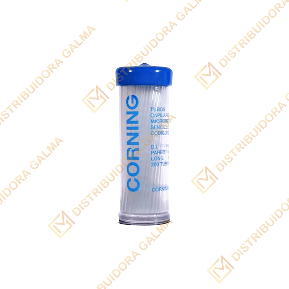TUBO CAPILAR S/HEPARINA AZUL (CORNING)