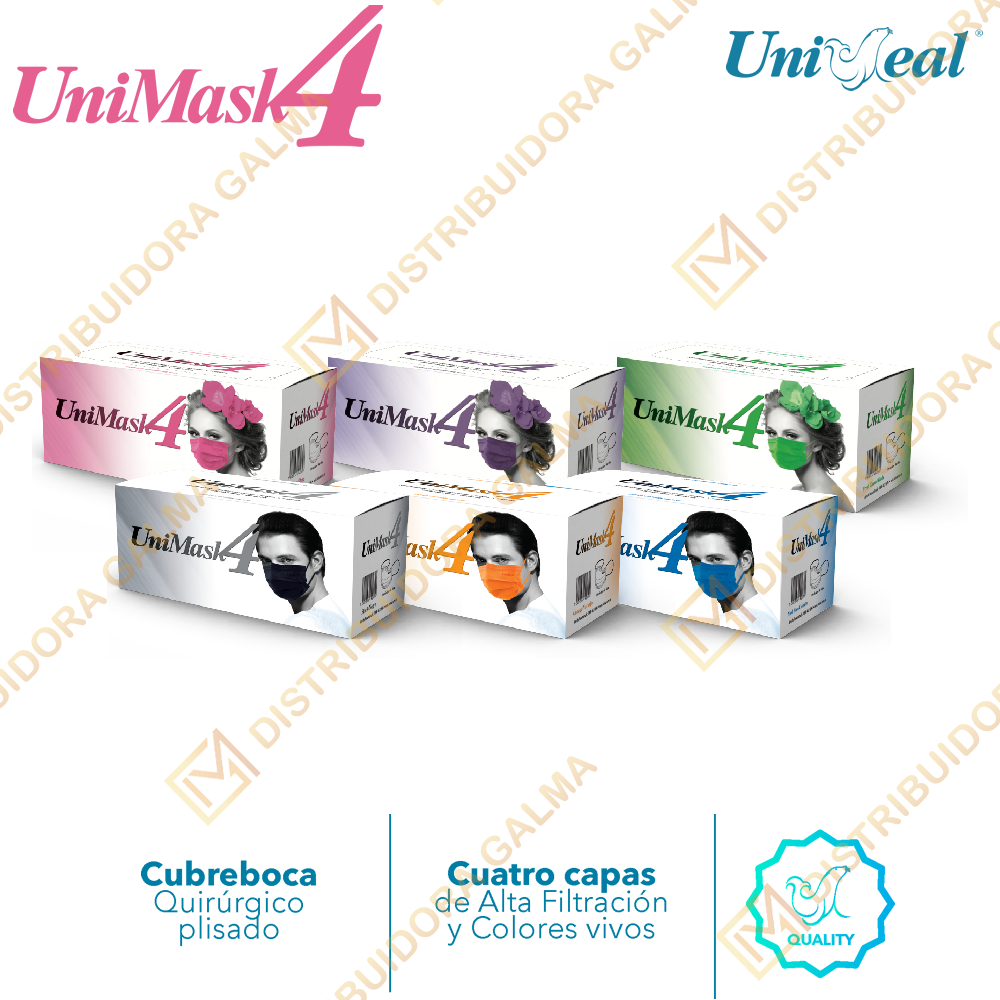 Cubrebocas Unimask4 (UNISEAL)