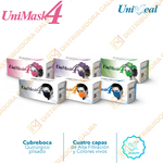 Cargar imagen en el visor de la galería, Cubrebocas Unimask4 (UNISEAL)
